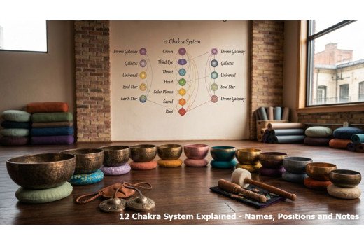The 12 Chakra System Explained - From Earth Star to the Higher Chakras