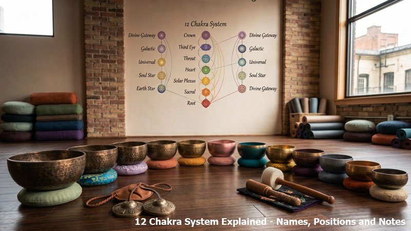 The 12 Chakra System Explained - From Earth Star to the Higher Chakras