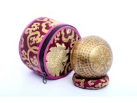 Hand Beaten Tibetan Mantra Singing Bowl – Eyes of Buddha Center – Multiple Sizes
