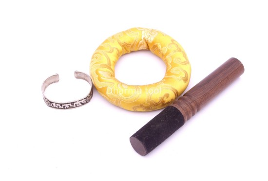 6-Inch Hand-Casted & Hand-Beaten Embossed Singing Bowl – Multiple Sacred Patterns