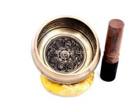 Pure Bronze Embossed Singing Bowl – 4 & 5 Inches (Multiple Sacred Symbols Available)