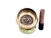 Pure Bronze Embossed Singing Bowl – 4 & 5 Inches (Multiple Sacred Symbols Available)