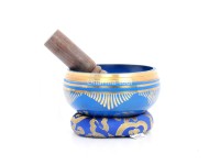 6-Inch Diameter Flower of Life Singing Bowl – Hand-Casted (MultiColor Options)