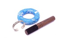 6-Inch Diameter Mantra Painted Singing Bowl – Hand-Casted MultiColor (Option)