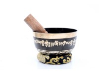 4-Inch Diameter Thadobati Singing Bowl – Hand-Casted (Multiple Finishes Available)