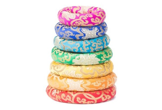 Ring Cushion for Singing Bowls – Multiple Sizes & Colors