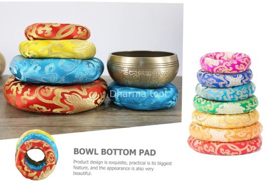 Ring Cushion for Singing Bowls – Multiple Sizes & Colors