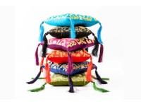Square Brocade Cushion for Singing Bowls – Multiple Sizes & Colors
