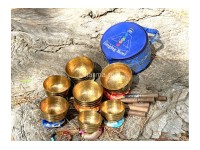 Hand Beaten Singing Bowl Set of 7 – 7 Chakra Healing Singing Bowl Set