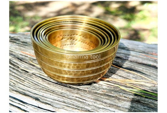 Hand Beaten Singing Bowl Set of 7 – 7 Chakra Healing Singing Bowl Set