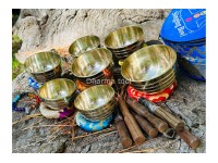 Shiny Singing Bowl Set of 7- Chakra Healing singing bowl set