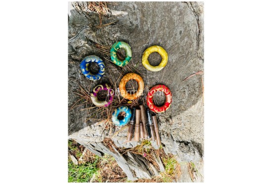 Chakra Healing Singing Bowl Set of 7 – Natural Finish