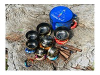 7 Chakra Healing Singing Bowl Set of 7 – Black Painted