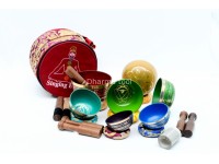 7 Chakra Color Singing Bowl Set   – Chakra Healing Singing Bowl Set