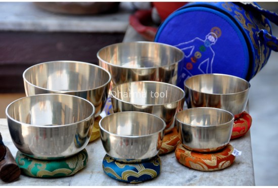 Singing Bowl Set of 7 – Chakra Healing Singing Bowl Set