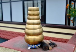 Set of 7 Chakra Hand-Beaten Singing Bowls