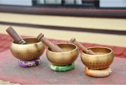Handmade Singing Bowl Set of 3