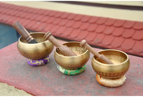 Handmade Singing Bowl Set of 3