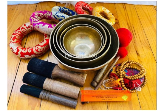 5 Element of Life Cleansing Singing Bowl Set