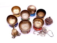 Handmade Tuned Singing Bowl Set – 7 Chakra Healing