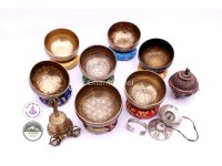 Handmade Tuned Singing Bowl Set – 7 Chakra Healing