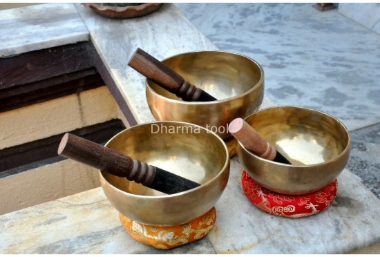 Singing Bowl Set of 3 – Set of Tuned Singing Bowls
