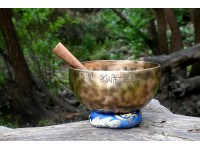 6-Inch Diameter Full Moon Singing Bowl – Handmade in Nepal
