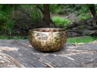 6-Inch Diameter Full Moon Singing Bowl – Handmade in Nepal