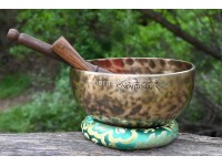 7-Inch Diameter Full Moon Singing Bowl – Handmade in Nepal