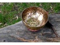 9-Inch Diameter Full Moon Singing Bowl – Handmade in Nepal