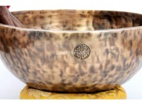 12-Inch Diameter Full Moon Singing Bowl – Large Hand-Hammered Head Therapy Bowl from Nepal