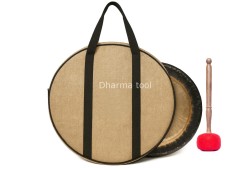 Cotton Canvas Gong Carry Bag – With Mallet Holding Strap
