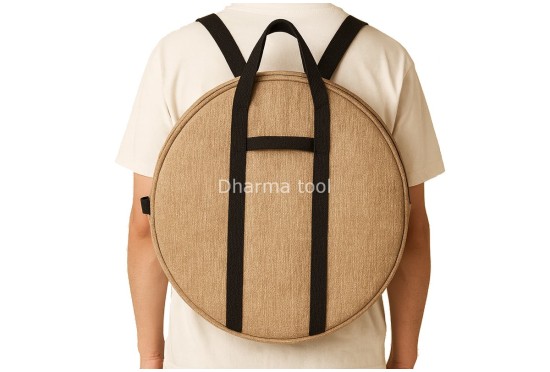 Cotton Canvas Gong Carry Bag – With Mallet Holding Strap