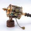 Eight Auspicious Symbol Tibetan Prayer Wheel