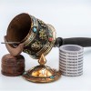 Eight Auspicious Symbol Tibetan Prayer Wheel