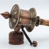 14 Inch Tibetan Mantra Prayer Wheel Handmade in Nepal