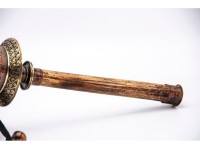 14 Inch Tibetan Mantra Prayer Wheel Handmade in Nepal