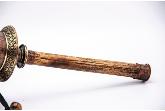 14 Inch Tibetan Mantra Prayer Wheel Handmade in Nepal