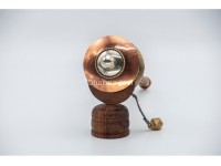 11-Inch Tibetan Mantra Prayer Wheel – Bamboo Handle