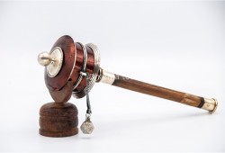 11 Inch Tibetan Mantra Prayer Wheel Handmade in Nepal