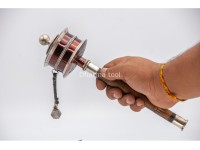 11 Inch Tibetan Mantra Prayer Wheel Handmade in Nepal