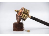 8 Inch Handheld Tibetan Mantra Prayer Wheel