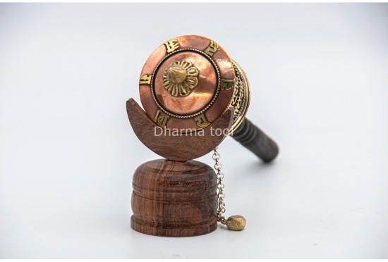 8 Inch Handheld Tibetan Mantra Prayer Wheel