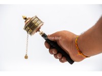 8 Inch Handheld Tibetan Mantra Prayer Wheel