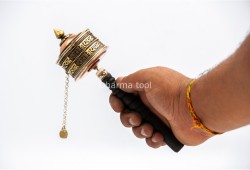 8 Inch Handheld Tibetan Mantra Prayer Wheel
