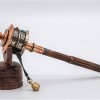 Buddhist Mantra Prayer Wheel – Bamboo Grip