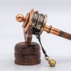 Buddhist Mantra Prayer Wheel – Bamboo Grip