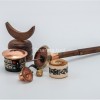 Buddhist Mantra Prayer Wheel – Bamboo Grip