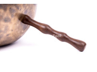 Handled Singing Bowl with Wooden Handle - Chakra Tuned Tibetan Sound Healing Bowl