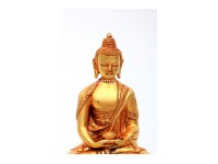 Amitabha Buddha Statue – Gold Gilded & Hand-Carved